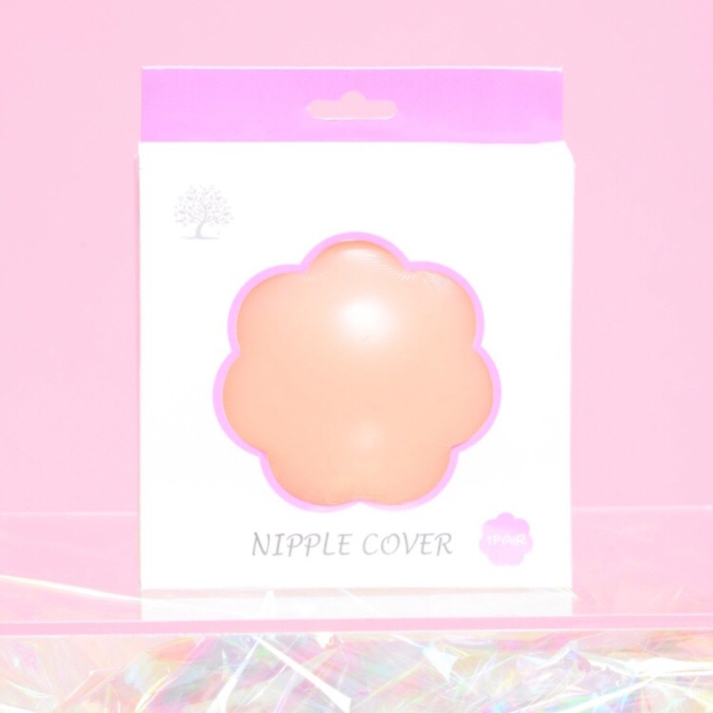 free w purchase-nude petal pasties